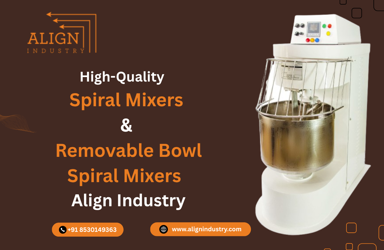 Spiral Mixer Manufacturer, Spiral mixer, Removable bowl Spiral mixer