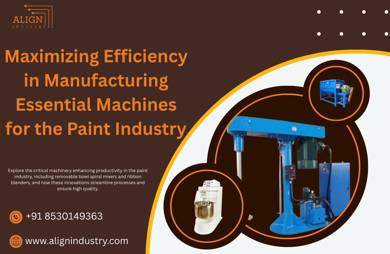 Maximizing Efficiency in Manufacturing: Essential Machines for the Paint Industry